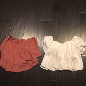 Over the shoulder blouses